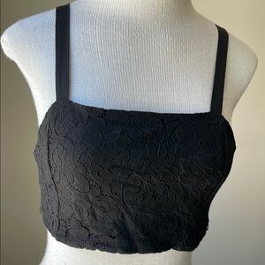 Elegant Black Lace Camisole